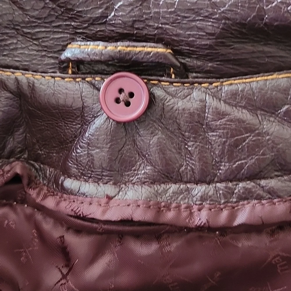 Genuine Leather Lined Coat - Picture 15 of 17